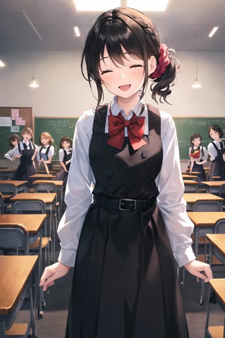 Black Pinafore Dress School Uniform v1.0 Review by ASAGAOOO